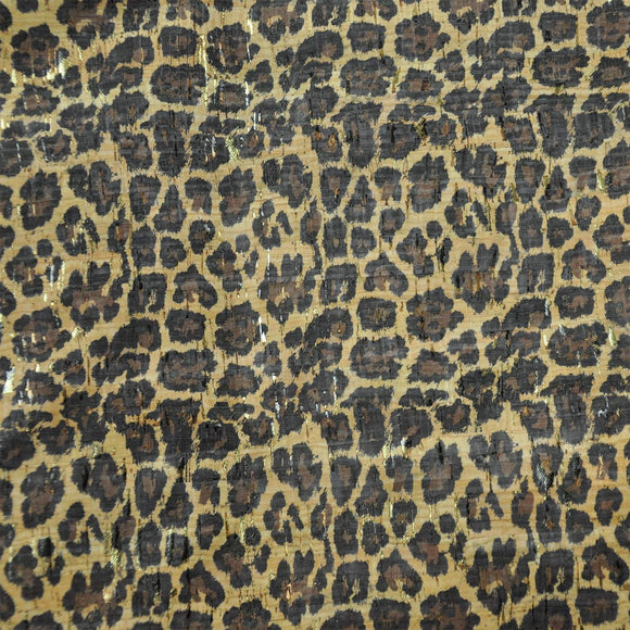 Style 1015 - Leopard Print Cork Fabric