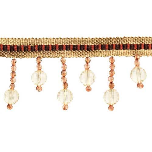 Fascination Collection Beaded fringe --2 1/2