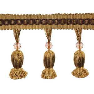 Newport-3" length-TASSEL BEADED FRINGE-BF-4009-83-03