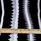 Venice Lace Trim 2 Inch Swirl - 15 Yd Rolls - BPV-301