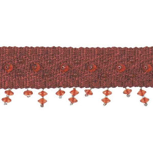 BR-7130-18 Fantasia Beaded Fringe Collection - 1 1/2" Width