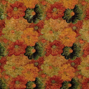 18" x 15" Cork Fabric - 3 Pack BPC-1002 Red Floral