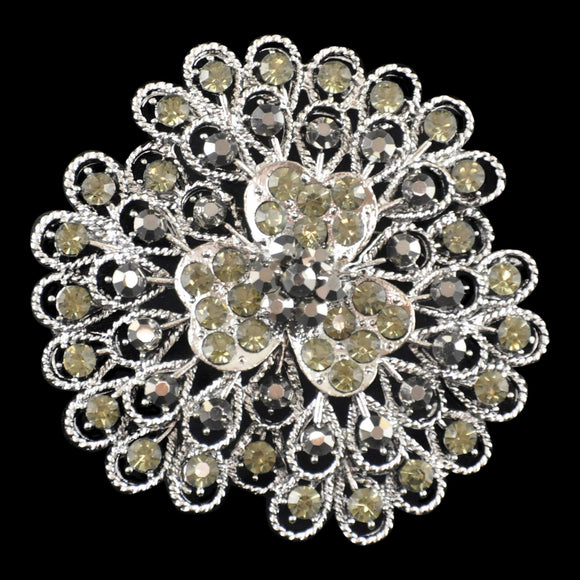 Rhinestone Brooch  - 2 1/2