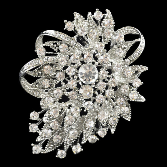 Rhinestone Brooch  - 2 1/2